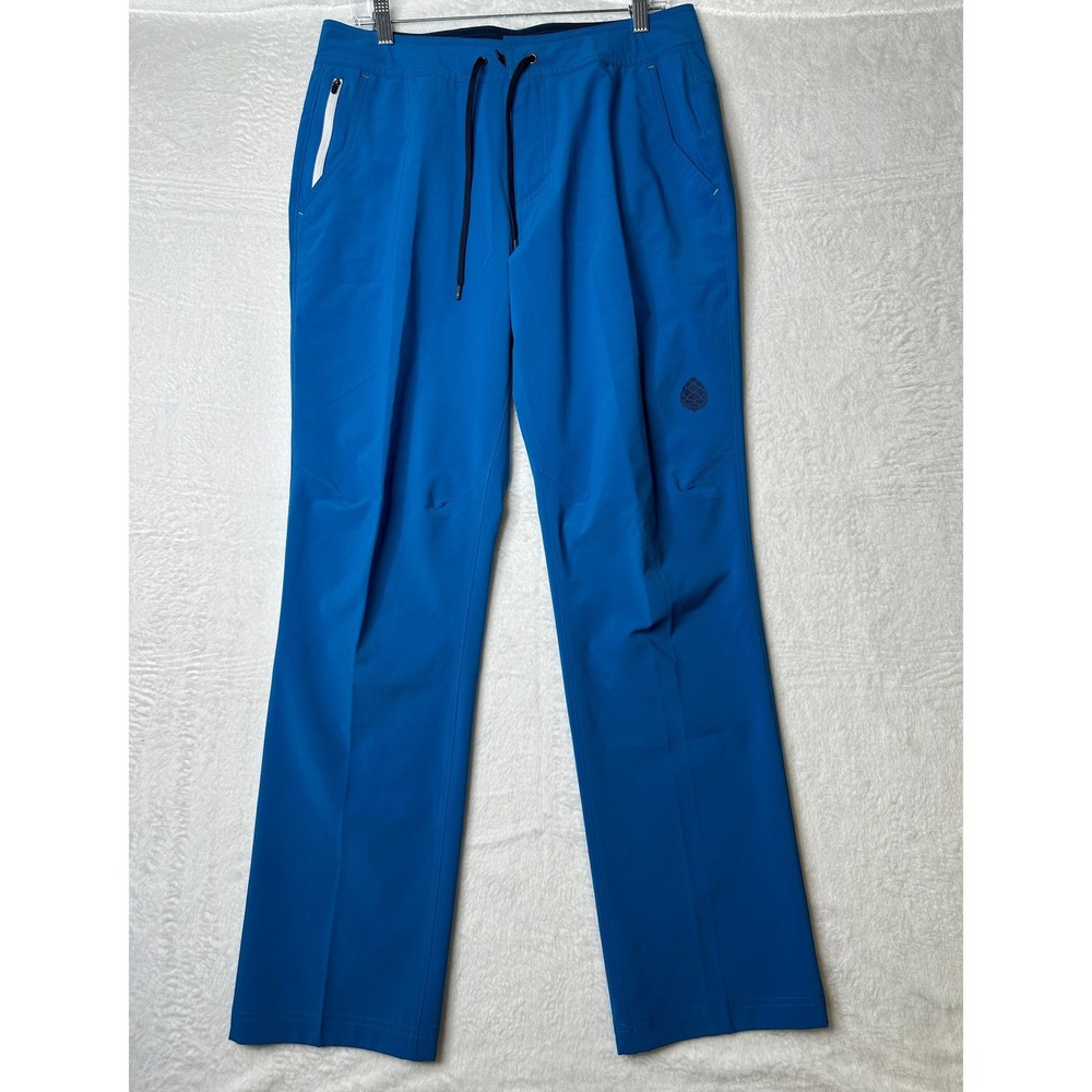 Stio Rivet Pant Mens 32xR Blue Performance Outdoor Hiking Drawstring Waist